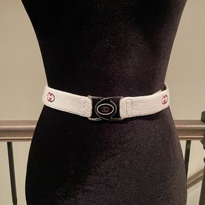VINTAGE GUCCI TENNIS STRETCH BELT